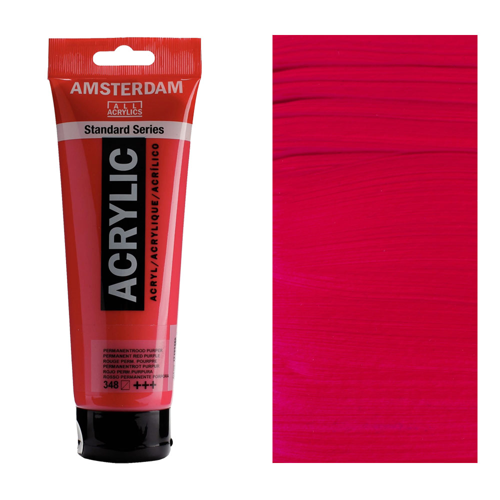 Amsterdam Acrylics Standard Series 250ml Permanent Red Purple