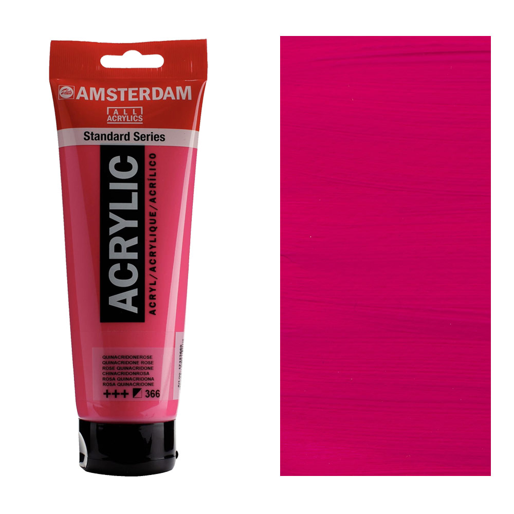 Amsterdam Acrylics Standard Series 250ml Quinacridone Rose