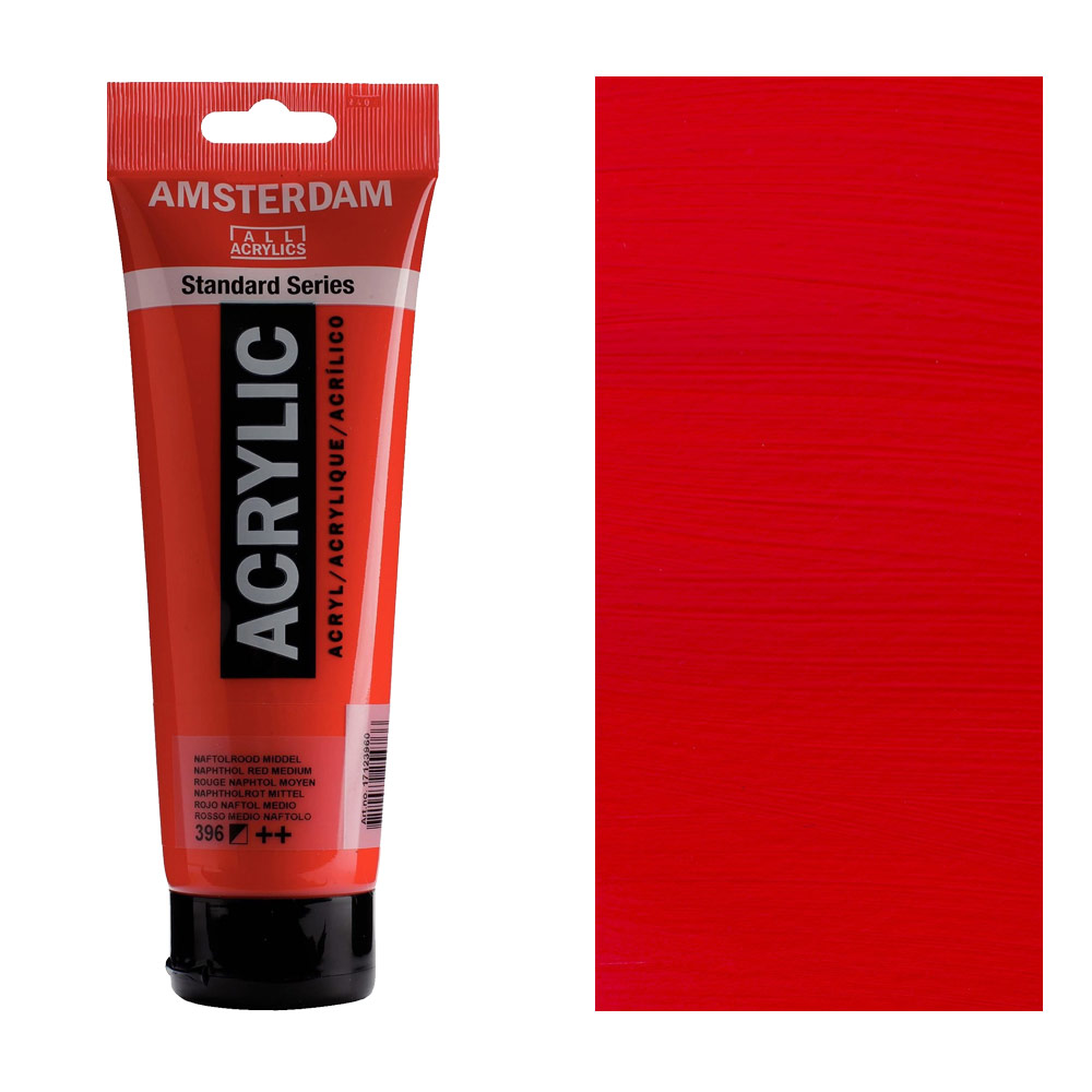 Amsterdam Acrylics Standard Series 250ml Naphthol Red Medium