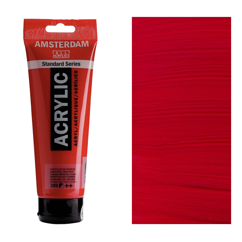 Amsterdam Acrylics Standard Series 250ml Napthol Red Deep