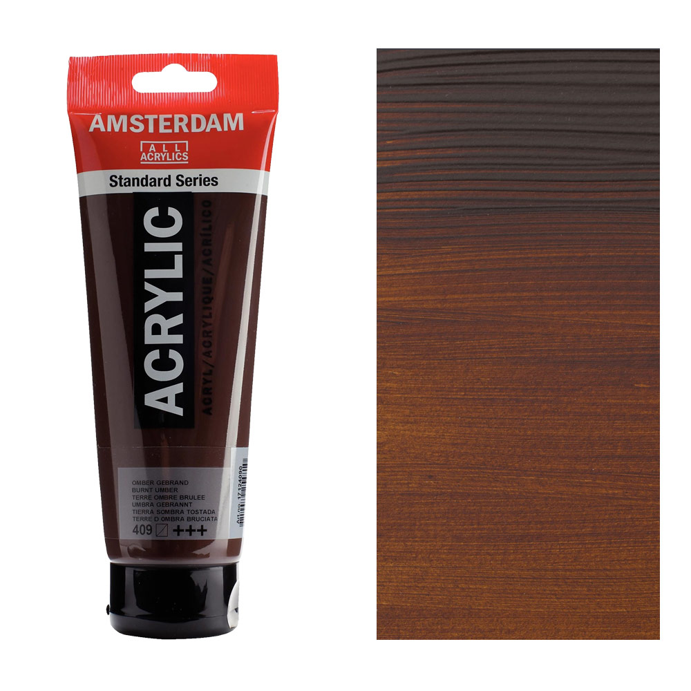 Amsterdam Acrylics Standard Series 250ml Burnt Umber