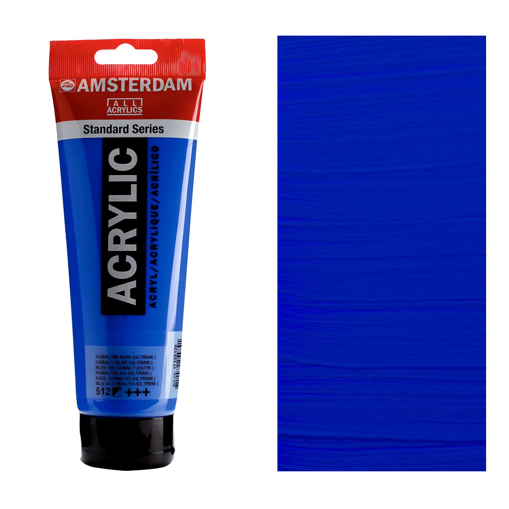 Amsterdam Acrylics Standard Series 250ml Cobalt Blue (Ultramarine)