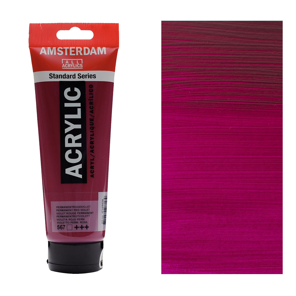 Amsterdam Acrylics Standard Series 250ml Permanent Red Violet