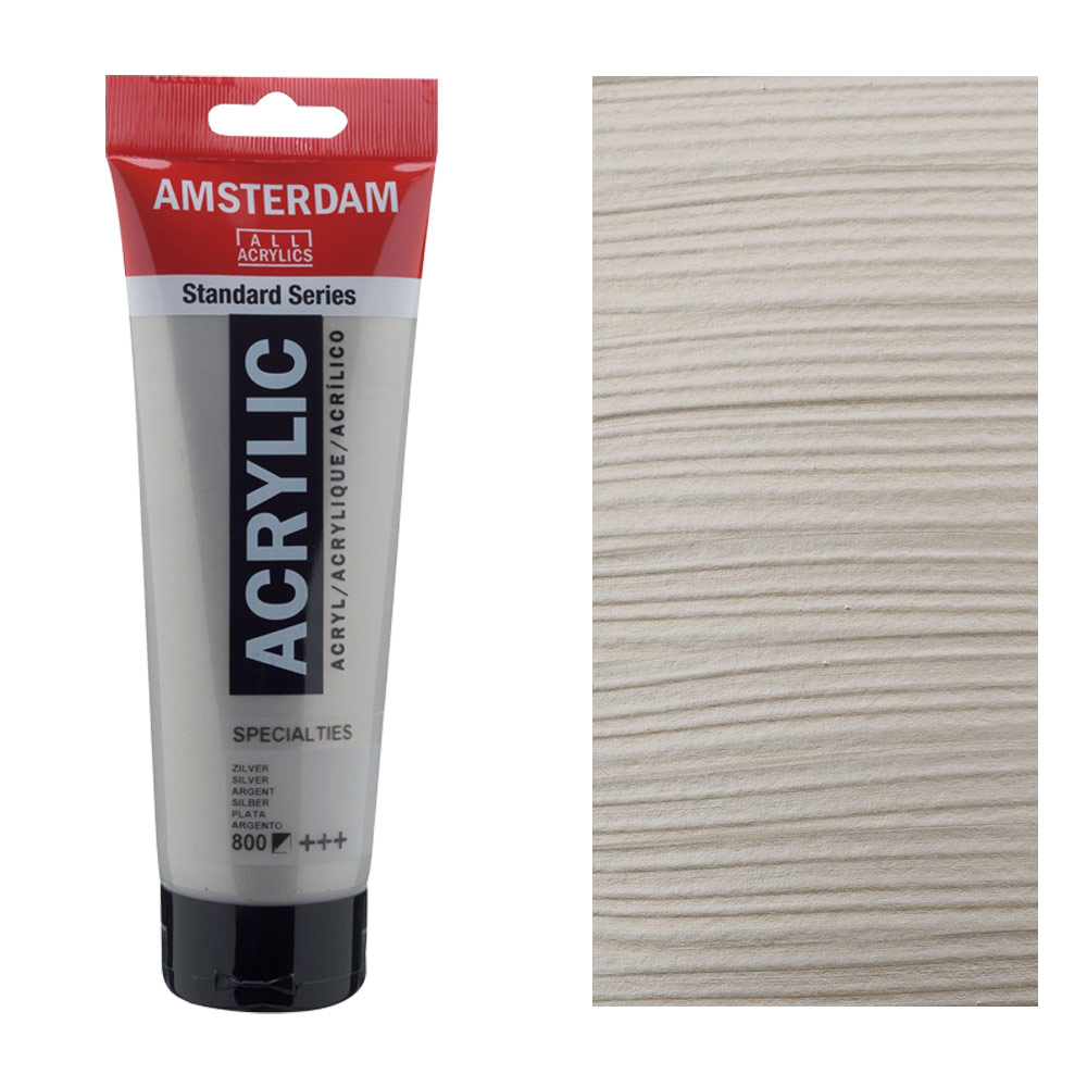 Amsterdam Acrylics Standard Series 250ml Silver