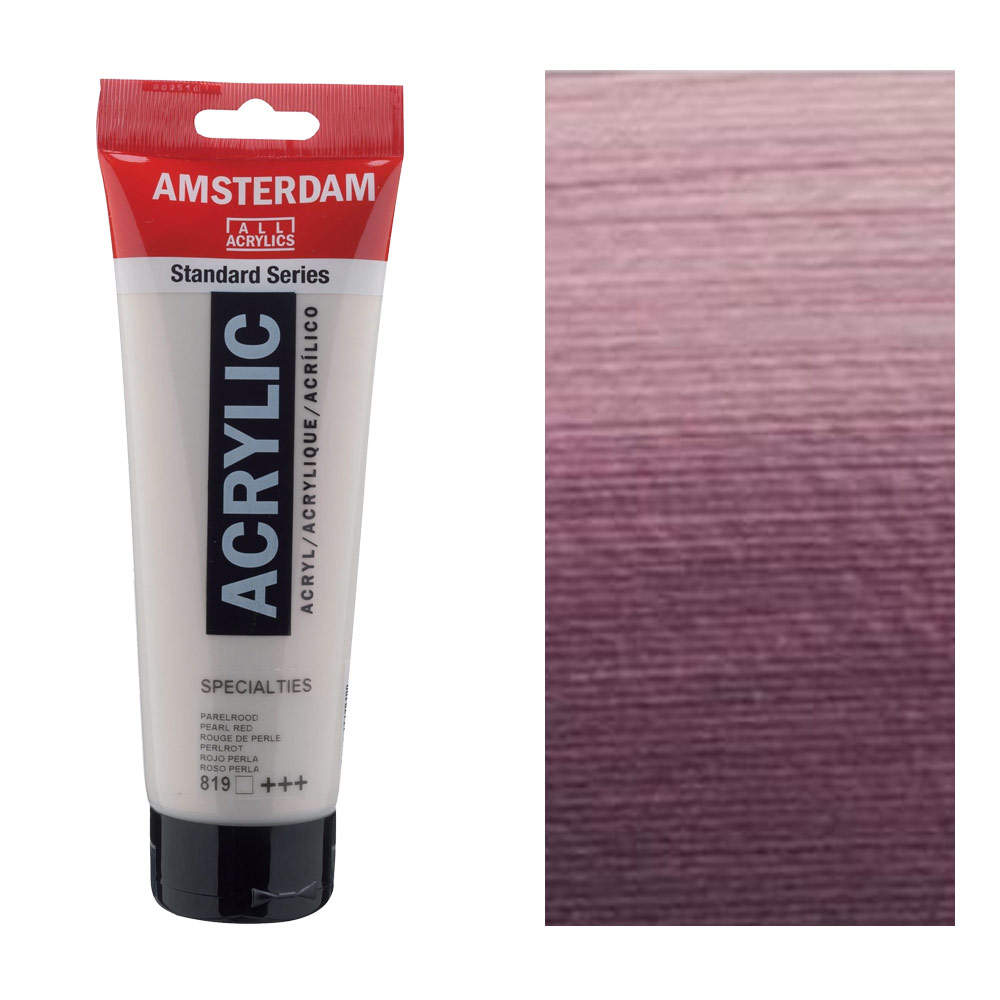 Amsterdam Acrylics Standard Series 250ml Pearl Red