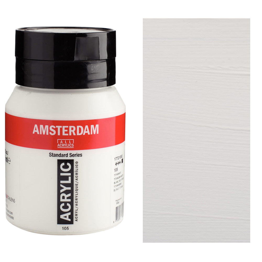 Amsterdam Standard Series 500ml - Titanium White