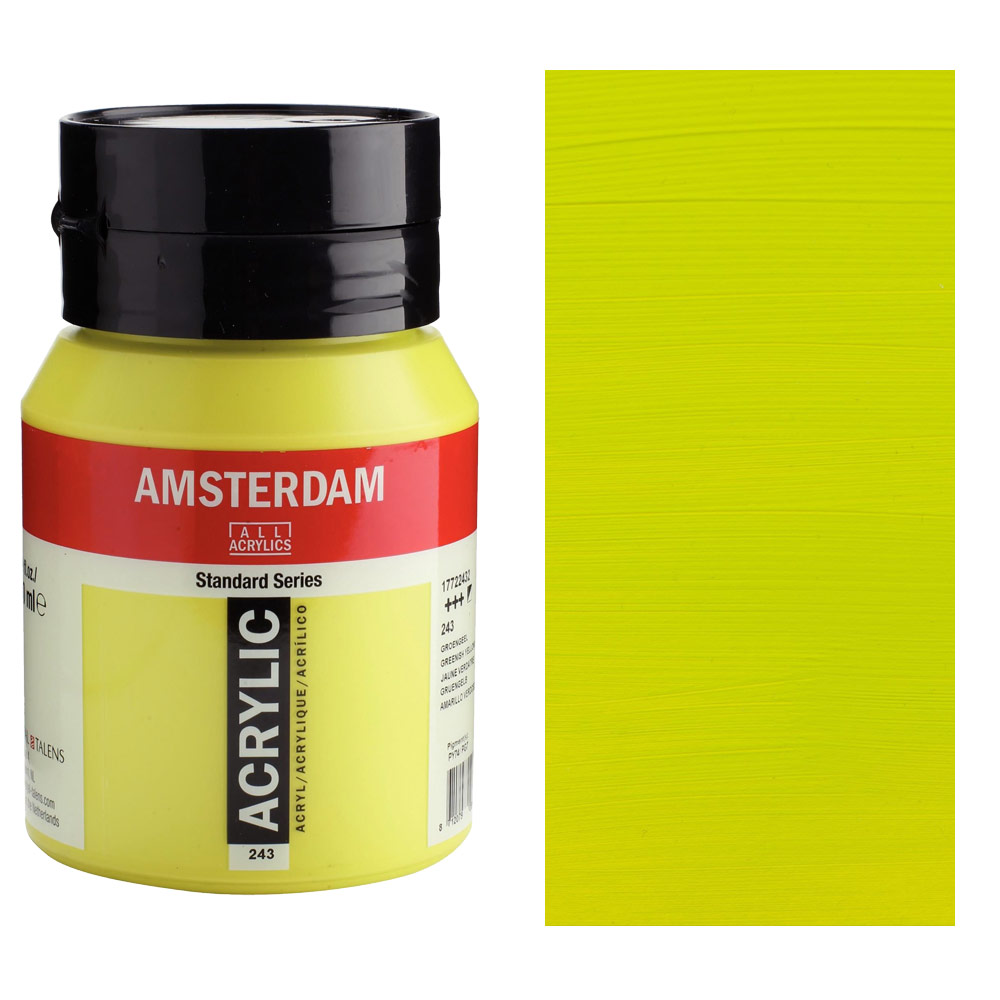 Amsterdam Acrylics Standard Series 500ml Greenish Yellow