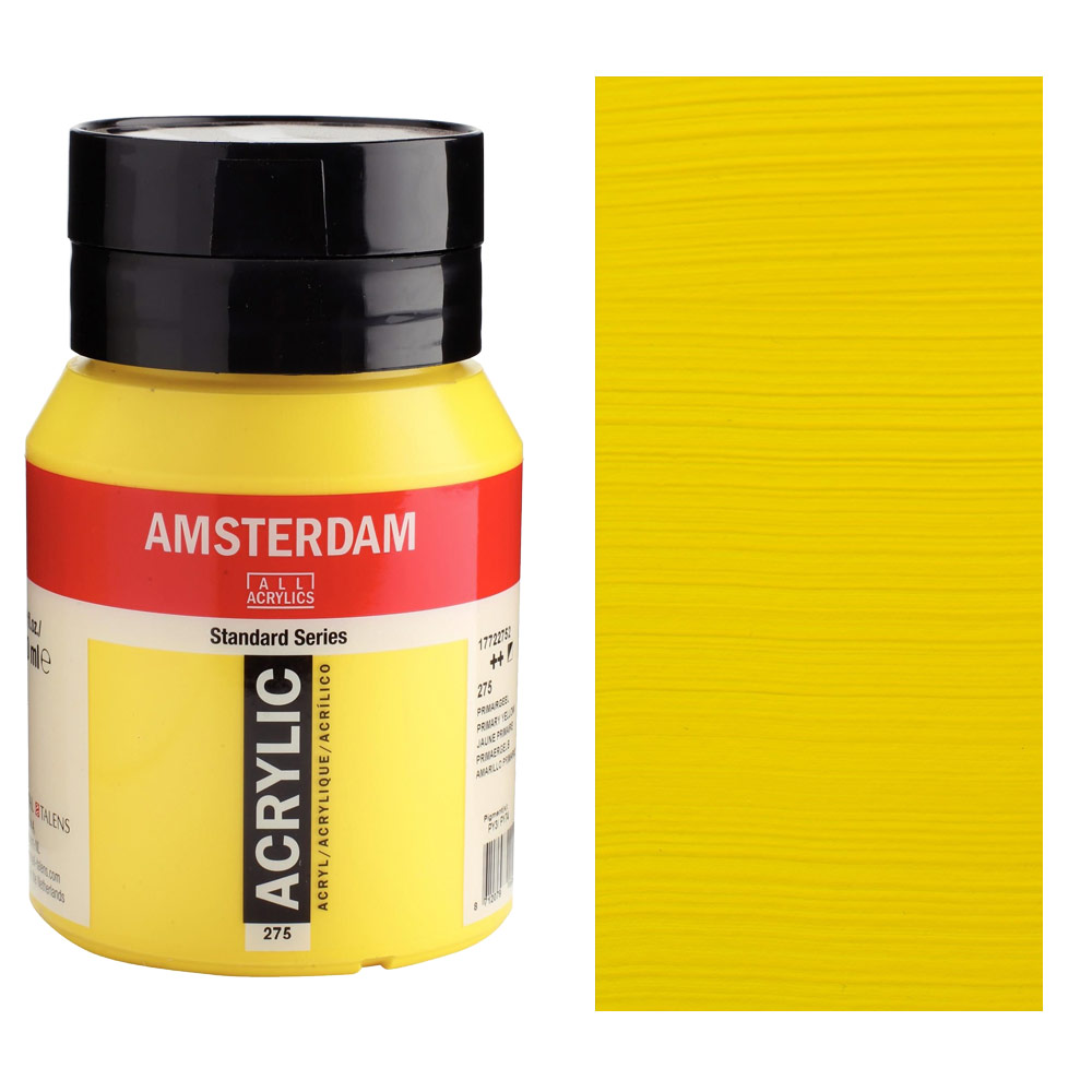 Amsterdam Acrylics Standard Series 500ml Primary Yellow