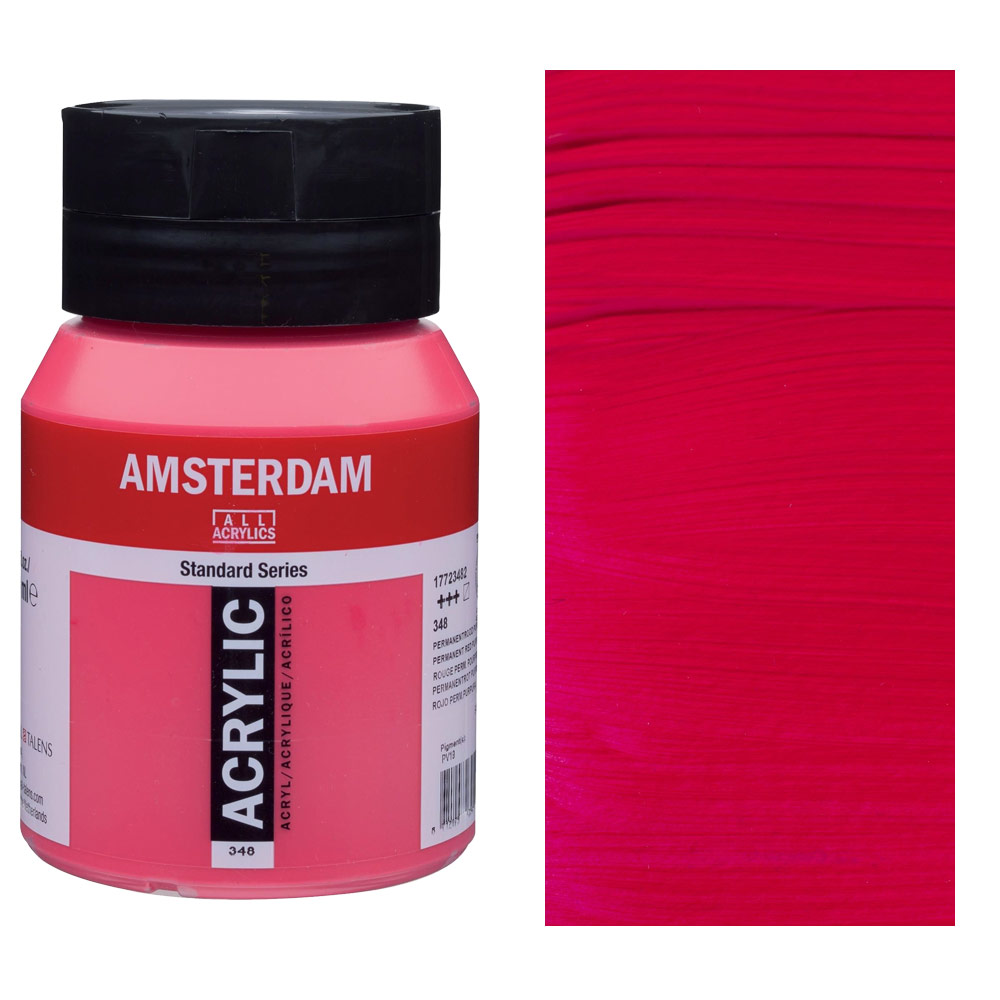 Amsterdam Acrylics Standard Series 500ml Permanent Red Purple