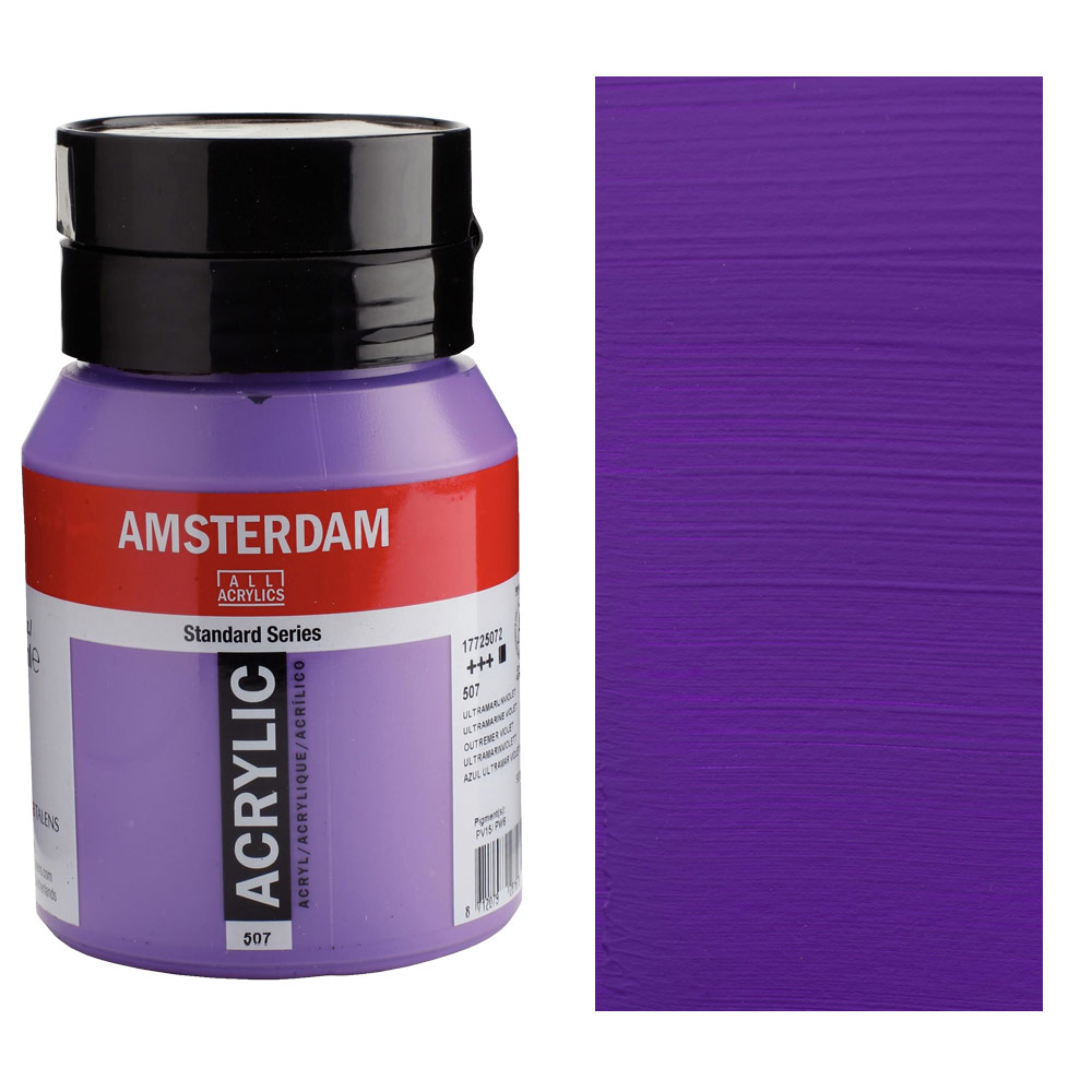 Amsterdam Acrylics Standard Series 500ml Ultramarine Violet