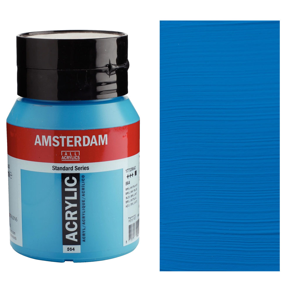 Amsterdam Acrylics Standard Series 500ml Brilliant Blue