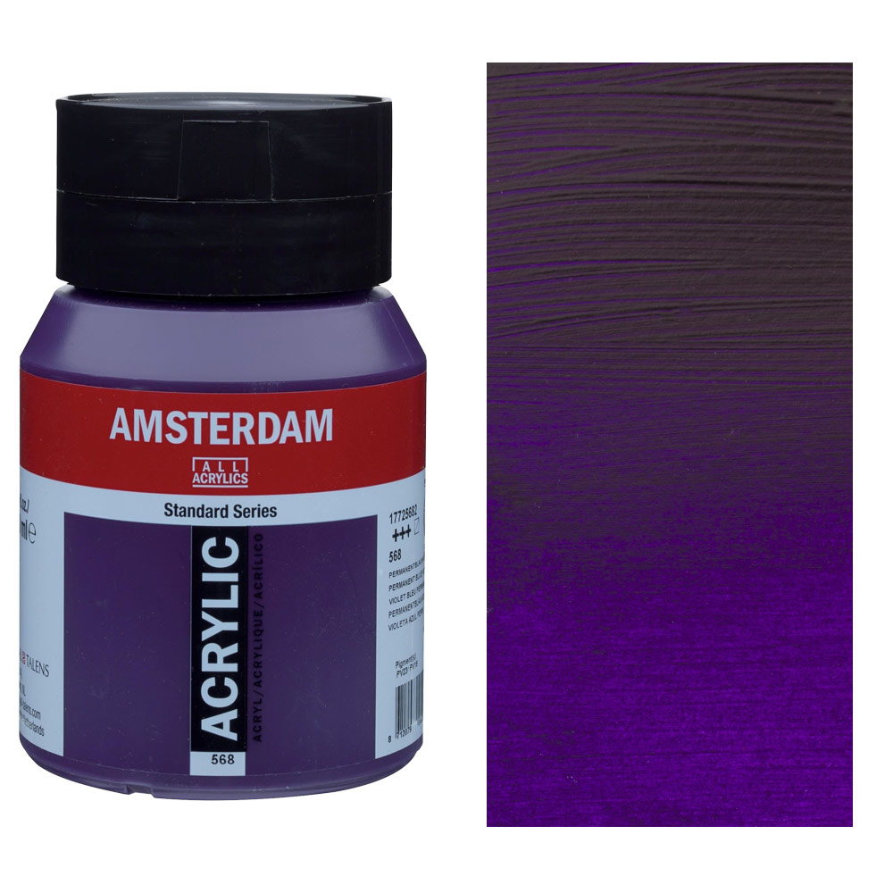 Amsterdam Acrylics Standard Series 500ml Permanent Blue Violet