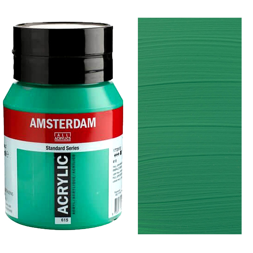 Amsterdam Acrylics Standard Series 500ml Emerald Green