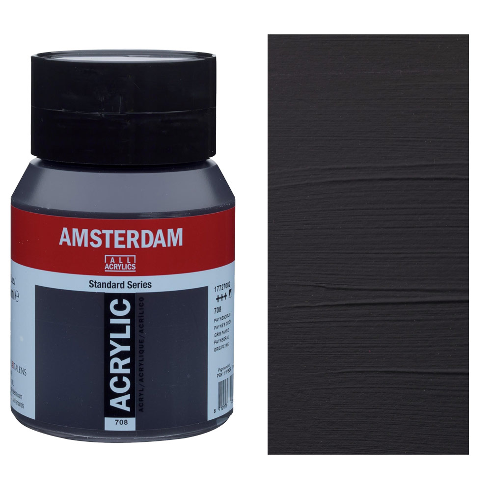Amsterdam Acrylics Standard Series 500ml Payne's Grey