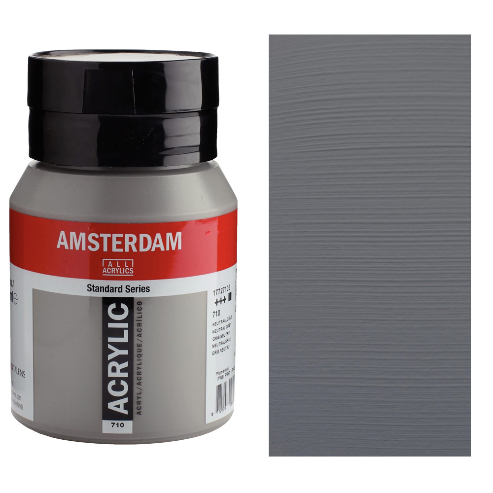 Amsterdam Acrylics Standard Series 500ml Neutral Grey