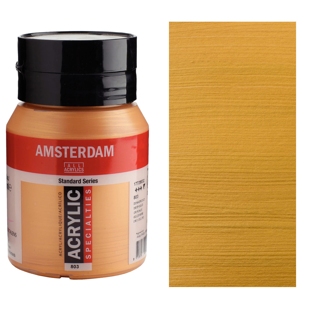 Amsterdam Acrylics Standard Series 500ml Deep Gold