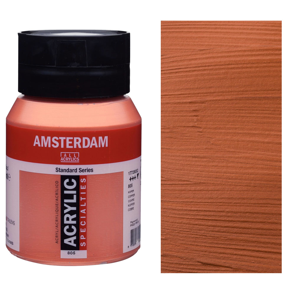 Amsterdam Acrylics Standard Series 500ml Copper
