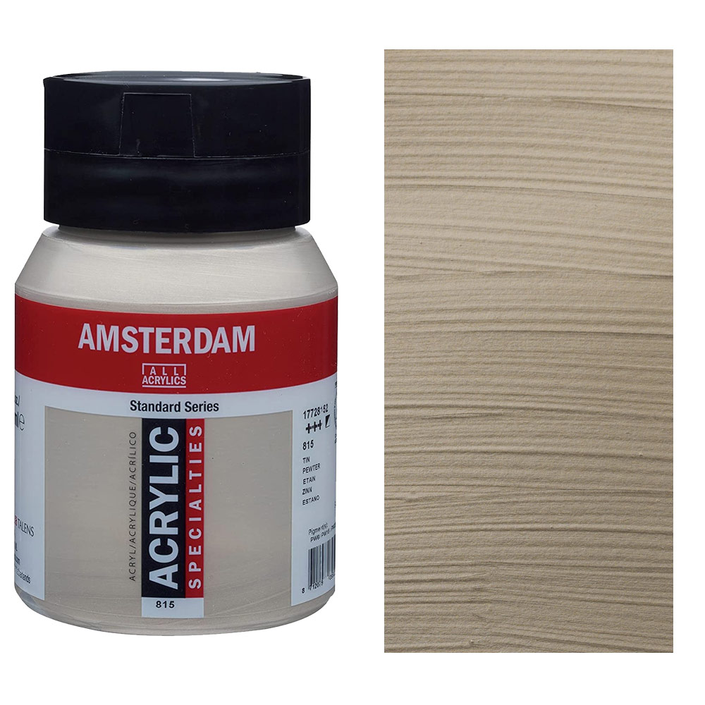 Amsterdam Acrylics Standard Series 500ml Pewter