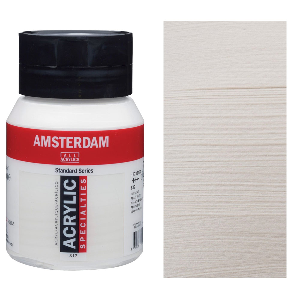 Amsterdam Acrylics Standard Series 500ml Pearl White
