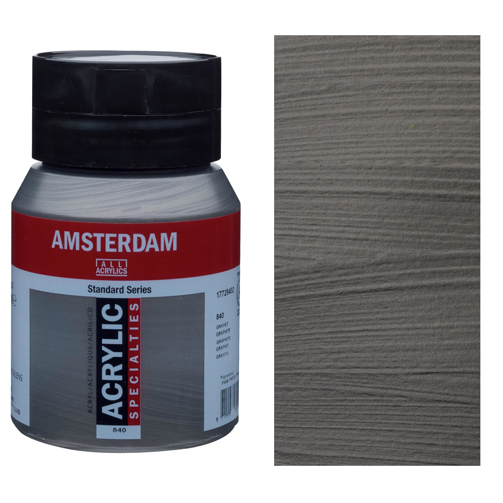Amsterdam Acrylics Standard Series 500ml Graphite