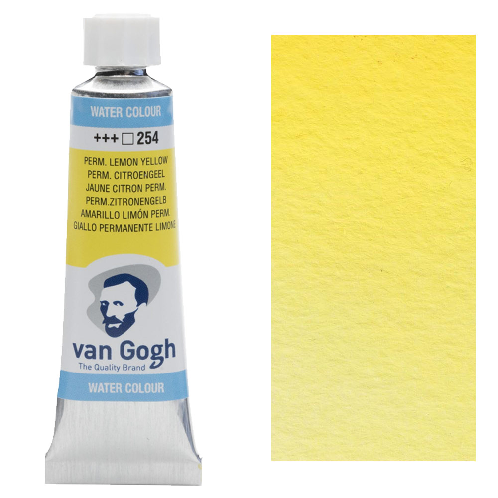Van Gogh Watercolour 10ml Permanent Lemon Yellow