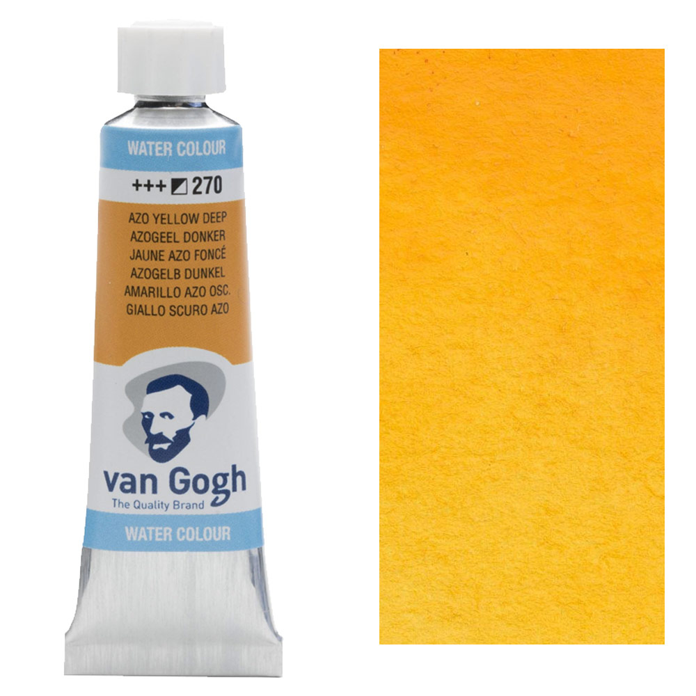 Van Gogh Watercolour 10ml Azo Yellow Deep