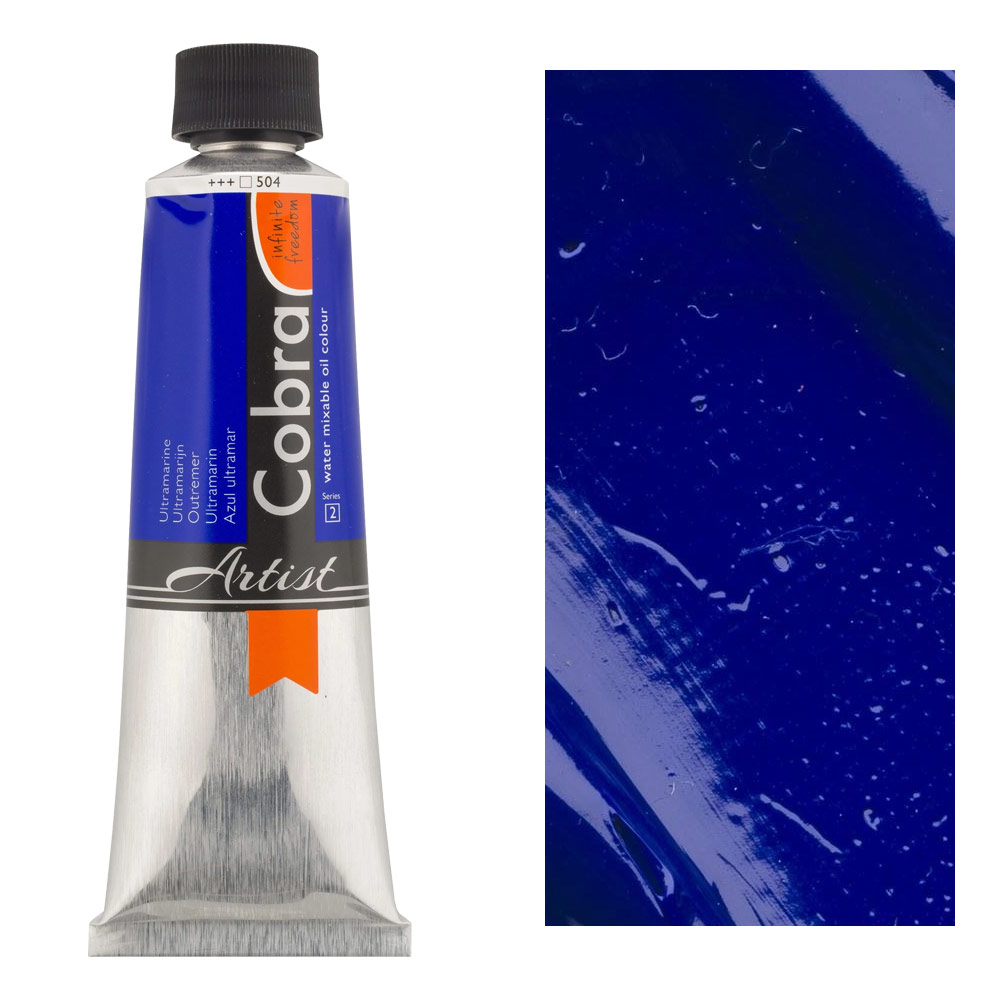 Cobra Water Mixable Oil Color 150ml Ultramarine