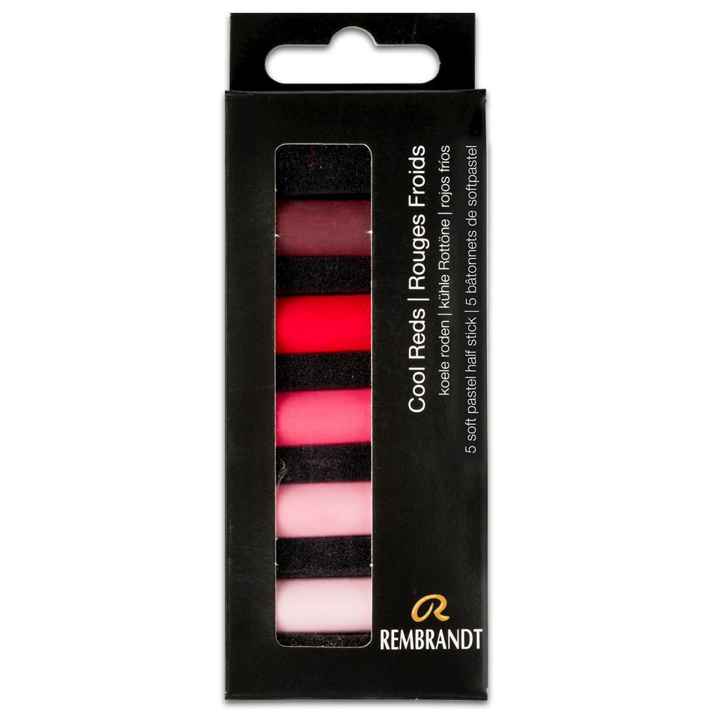 Rembrandt Soft Pastel Half Stick 5 Set Cool Reds