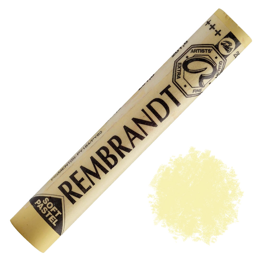 Rembrandt Extra Fine Artists' Quality Soft Pastel Light Yellow 201.8