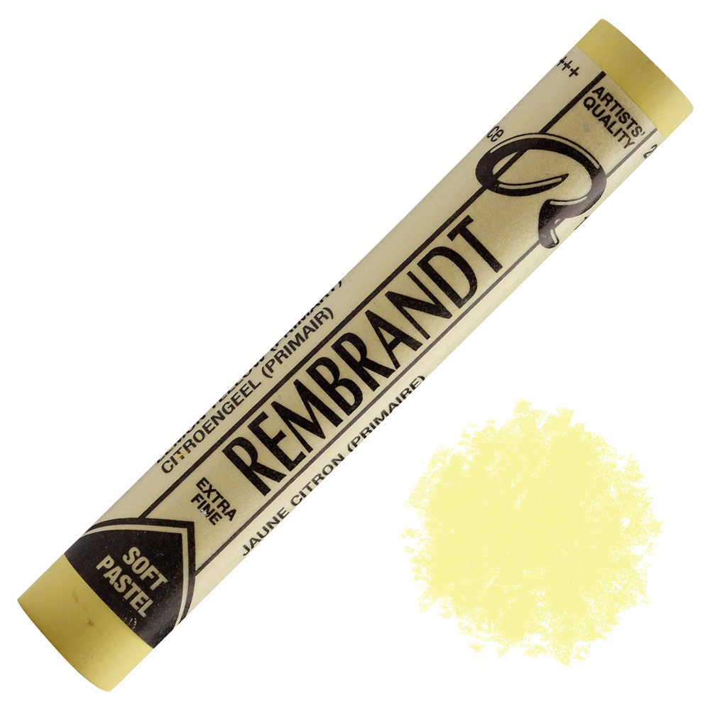 Rembrandt Extra Fine Artists' Quality Soft Pastel Lemon Yellow 205.8