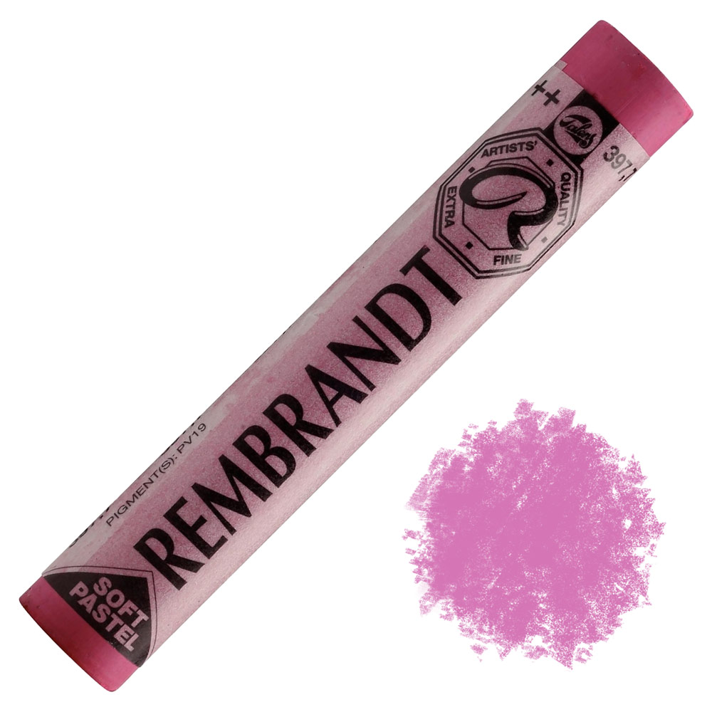 Rembrandt Extra Fine Artists' Quality Soft Pastel Permanent Rose 397.7