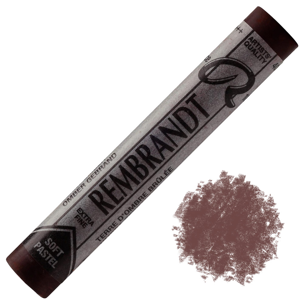 Rembrandt Extra Fine Artists' Quality Soft Pastel Burnt Umber 409.5