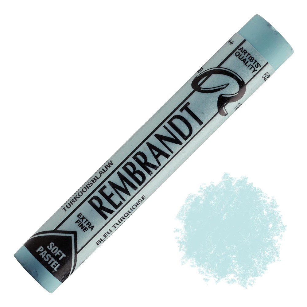Rembrandt Extra Fine Artists' Quality Soft Pastel Turquoise Blue 522.10