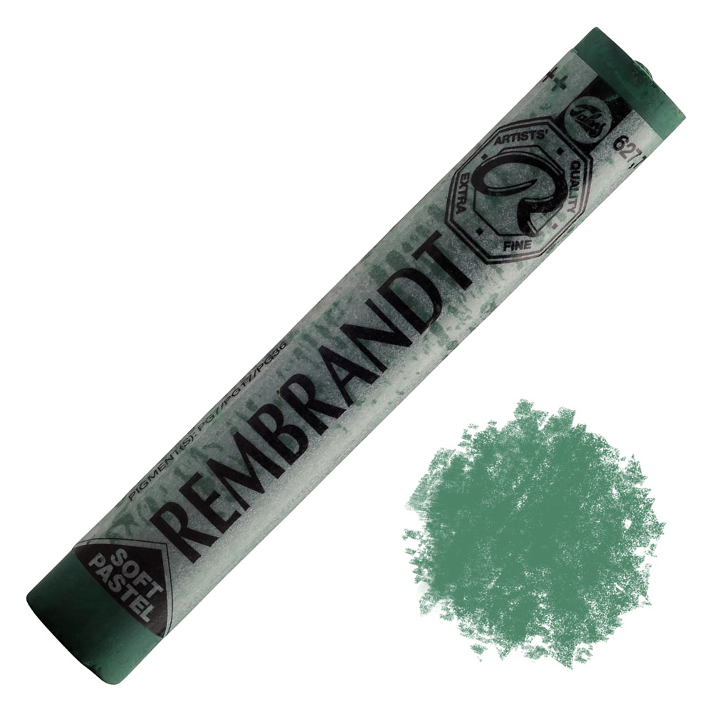 Rembrandt Extra Fine Artists' Quality Soft Pastel Cinnabar Green Deep 627.7