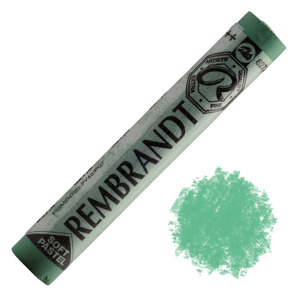 Rembrandt Extra Fine Artists' Quality Soft Pastel Cinnabar Green Deep 627.8