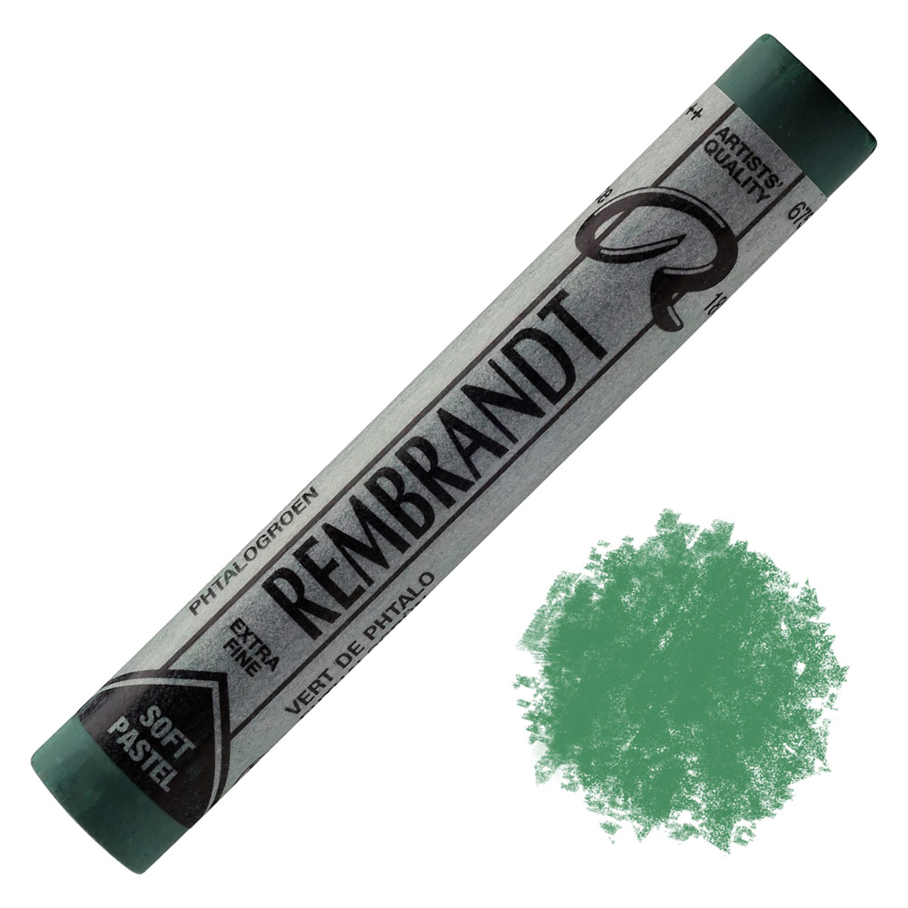Rembrandt Extra Fine Artists' Quality Soft Pastel Phthalo Green 675.3