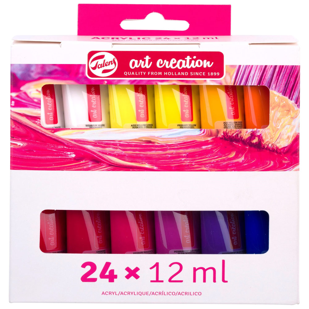 Talens Art Creation Acrylic Paint 24 x 12ml Set