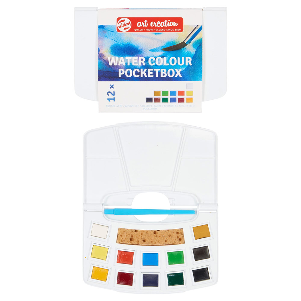 Talens Art Creation Water Colour Pocket Box (9022112M) : Arts,  Crafts & Sewing