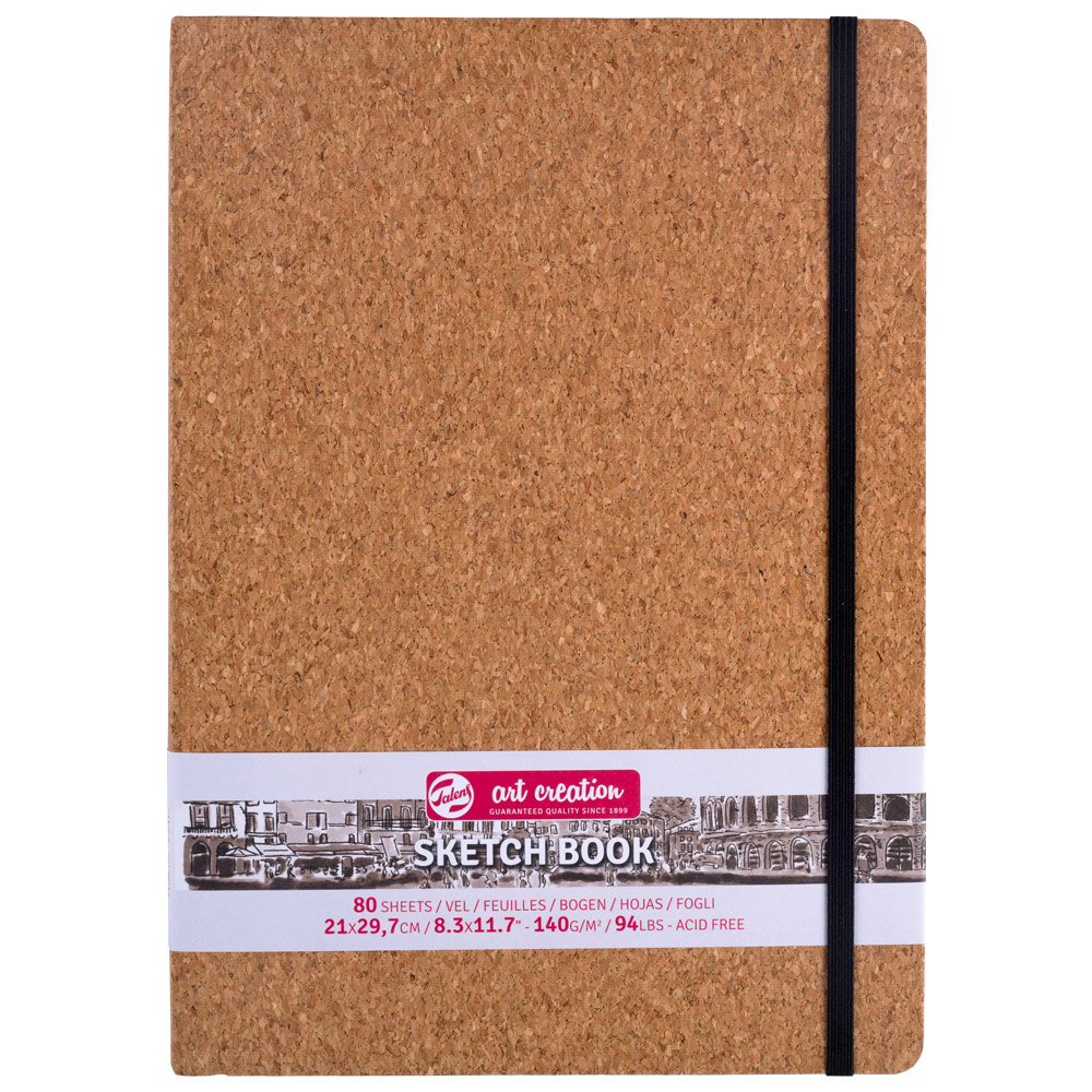 Talens Art Creation Sketchbook 80 Sheets 8.3"x11.7" Cork
