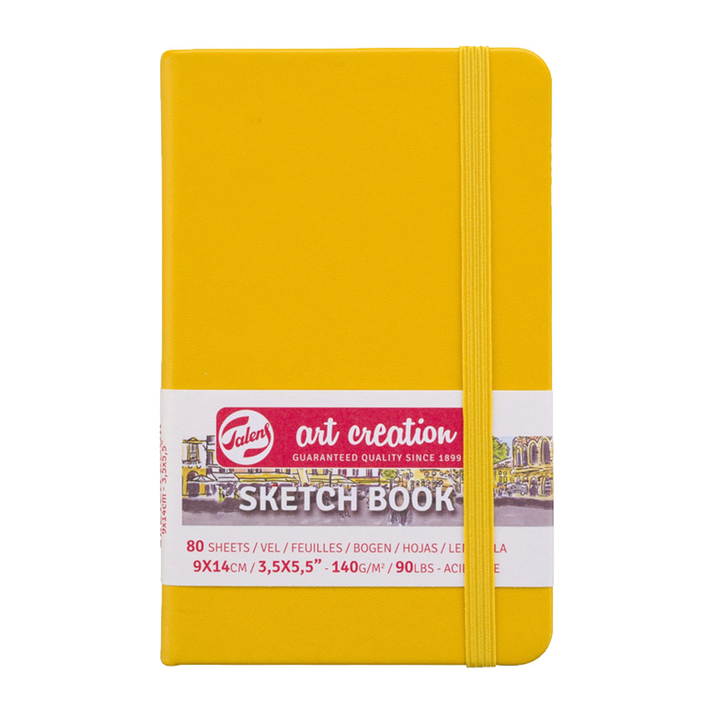 Talens Art Creation Sketchbook 3.5"x5.5" Golden Yellow