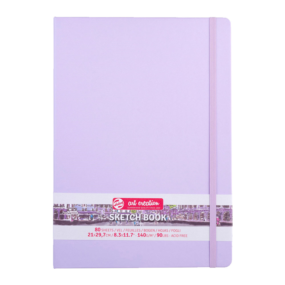 Talens Art Creation Sketchbook 80 Sheets 8.3"x11.7" Pastel Violet