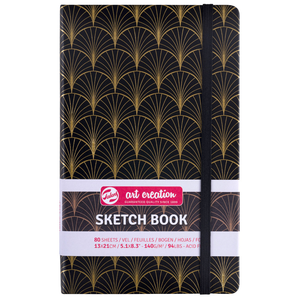 Talens Art Creation Sketchbook 80 Sheets 5.1"x8.3" Art Deco