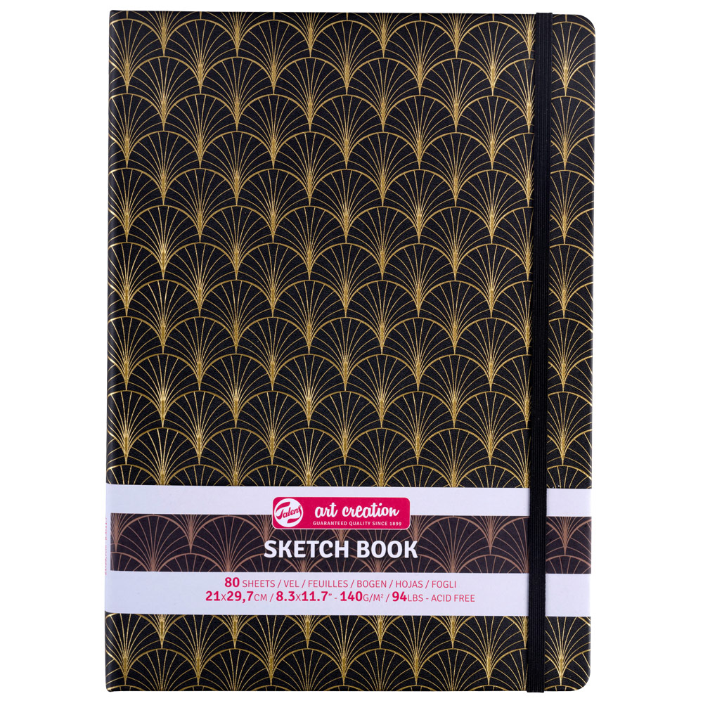 Talens Art Creation Sketchbook 80 Sheets 8.3"x11.7" Art Deco