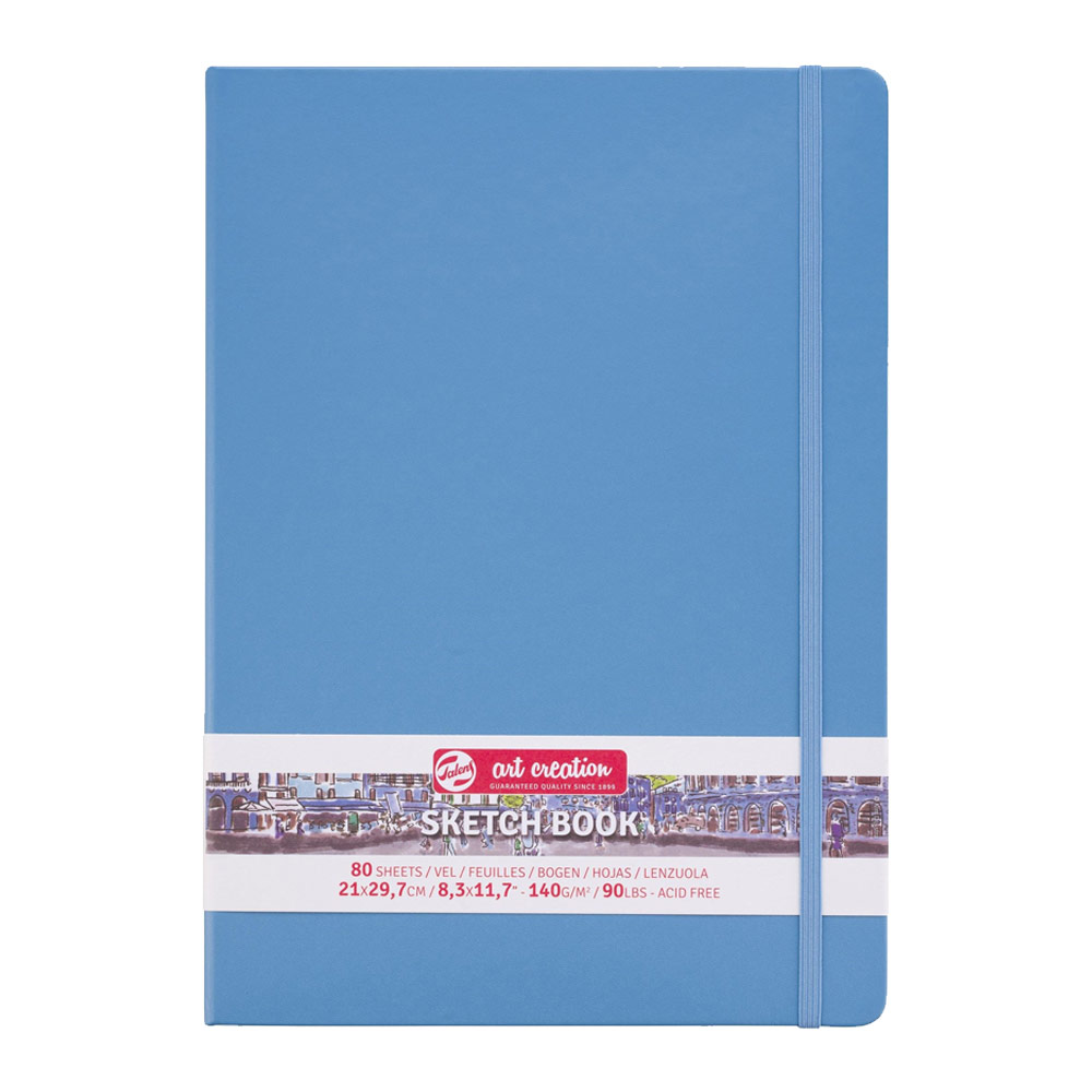 Talens Art Creation Sketchbook 80 Sheets 8.3"x11.7" Light Blue
