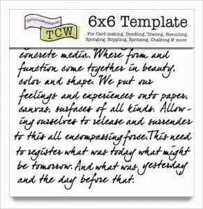 The Crafter's Workshop 6x6 Template - Art Is