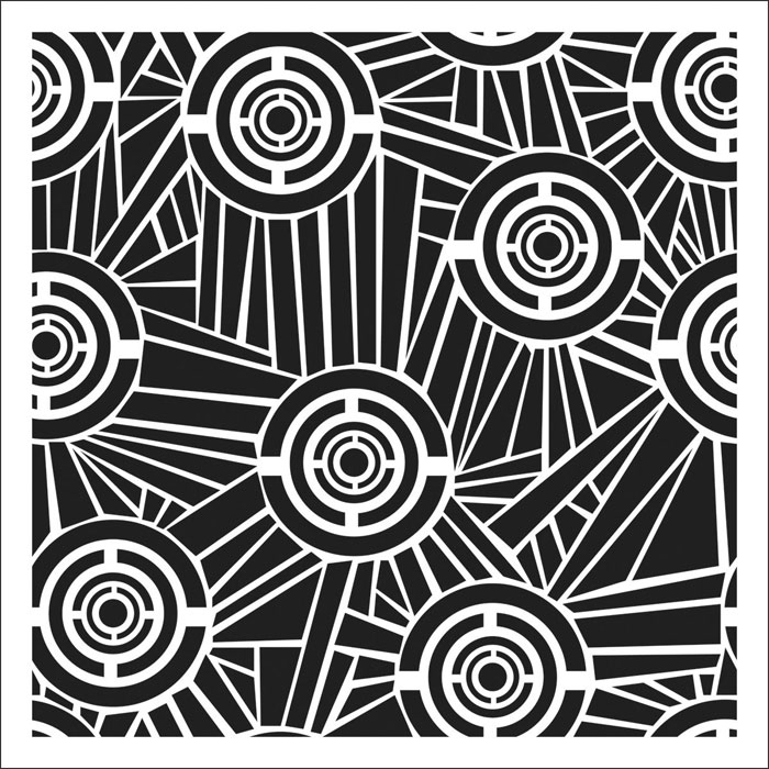 Craft Stencil 6x6 Aboriginal