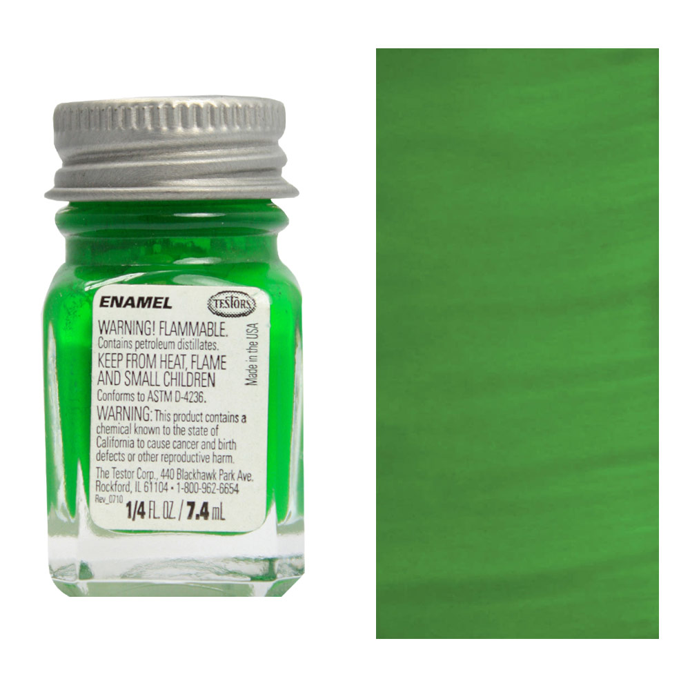 Testors Enamel Paint 0.25oz Green