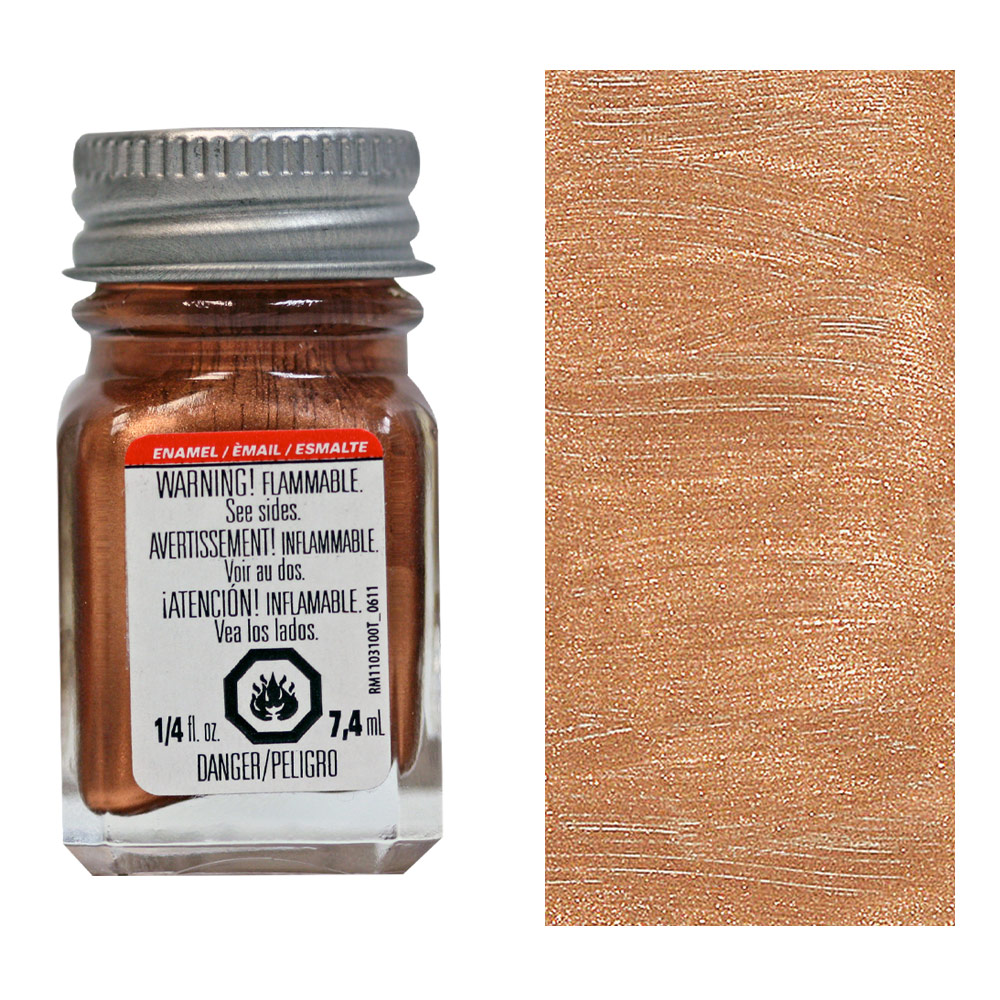 Testors Enamel Paint 0.25oz Copper