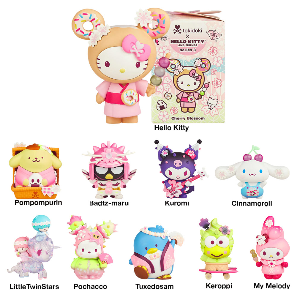 Tokidoki Blind Box Hello Kitty & Friends Series 3