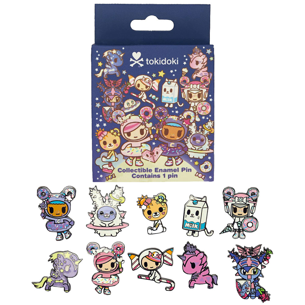 Toki Doki Enamel Pin Blind Box Digital Princess